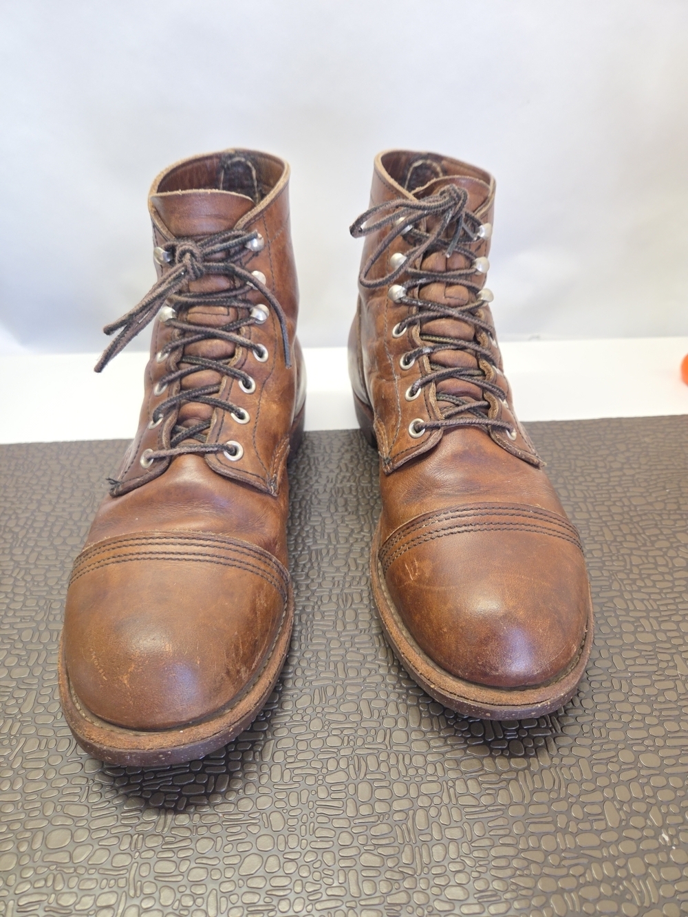 Red Wing 8111 Heritage Iron Ranger Men’s Brown Leather Boots - Picture 15 of 15